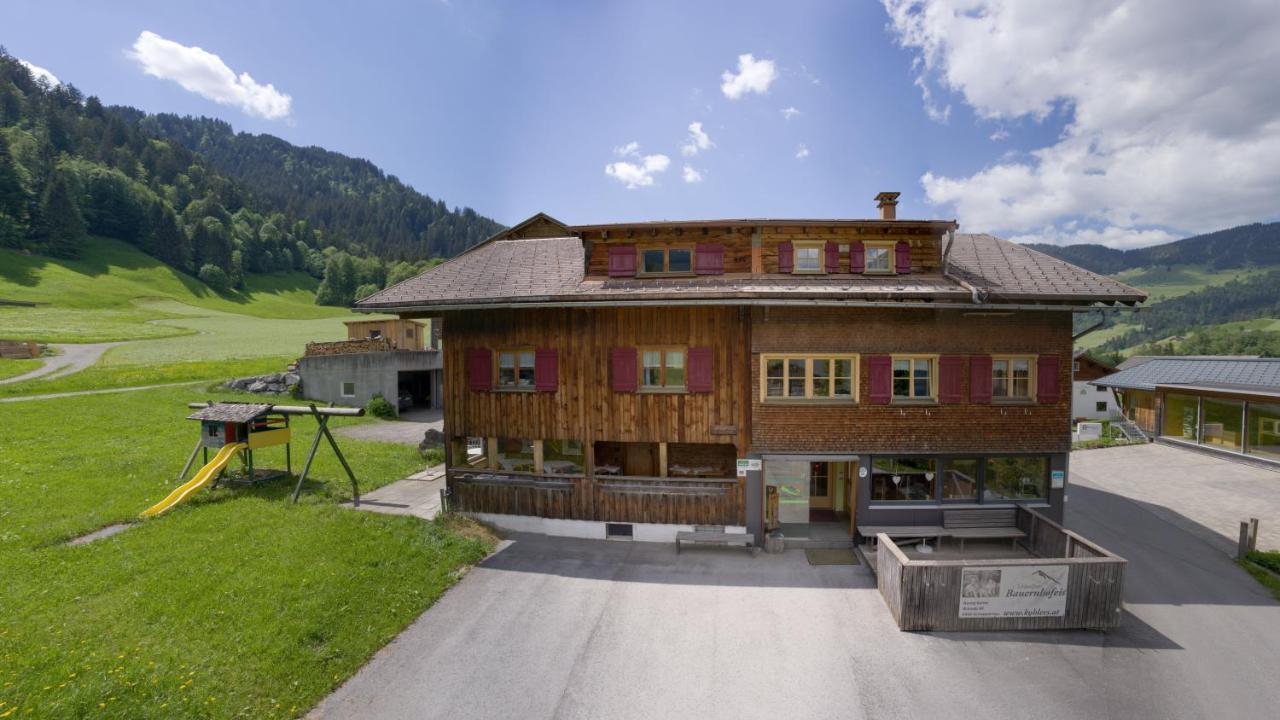 Ferienbauernhof Kohler Schoppernau Exterior foto